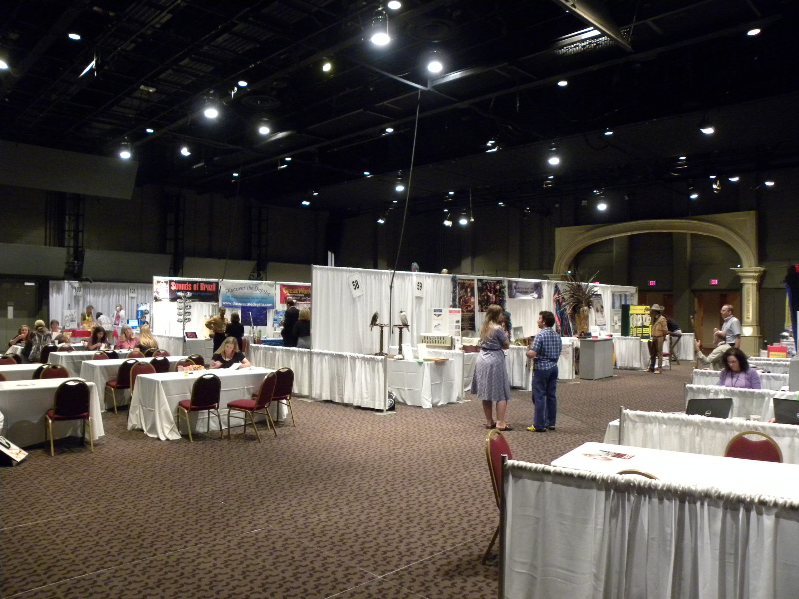 Trade Show in the Northlight Theatre as a multi-fuction room